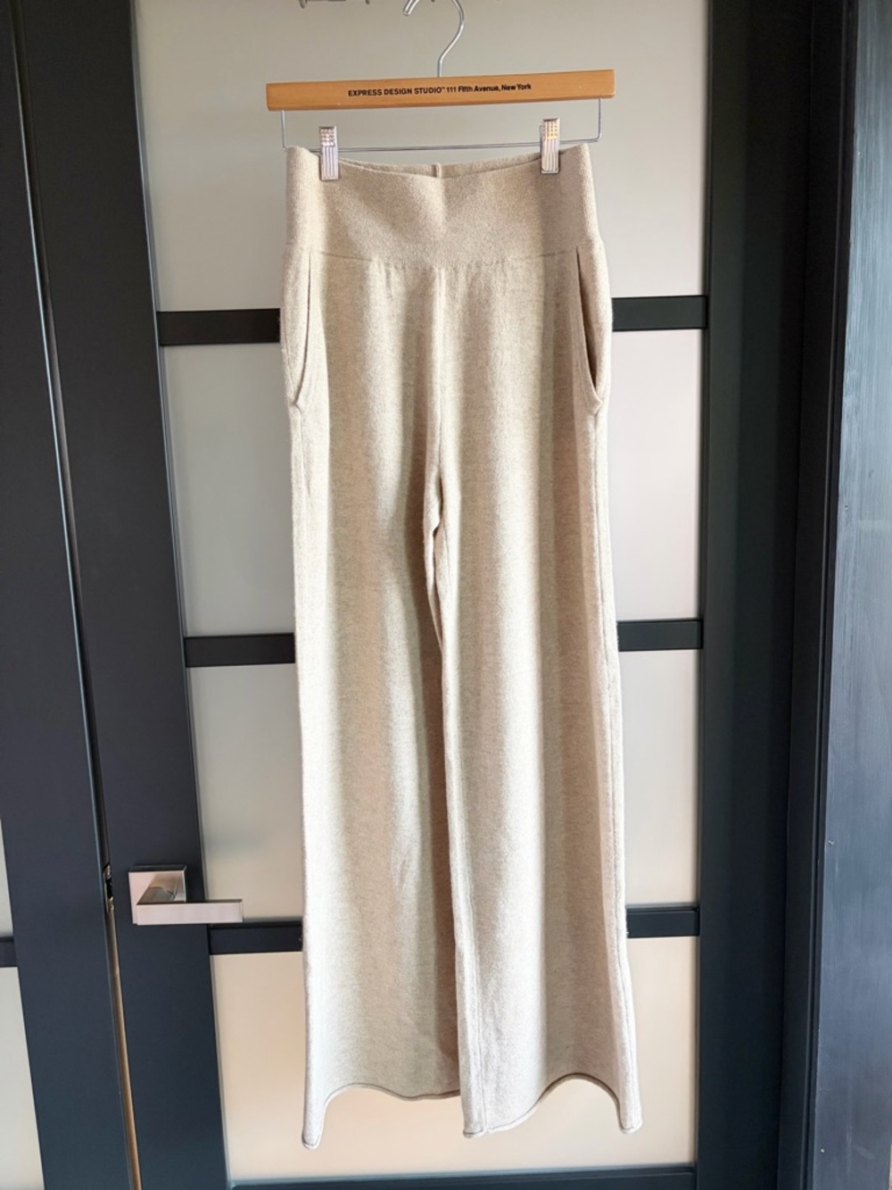 Naked Cashmere Anastasia Wide-Leg Pants in Flax Small